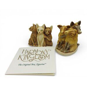 Harmony Kingdom Royal Watch Collector Kit Mutton Chops and Cat Pin 1998 Vintage